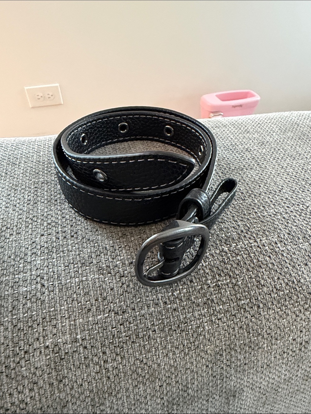 Coach Black Leather woman’s purse strap